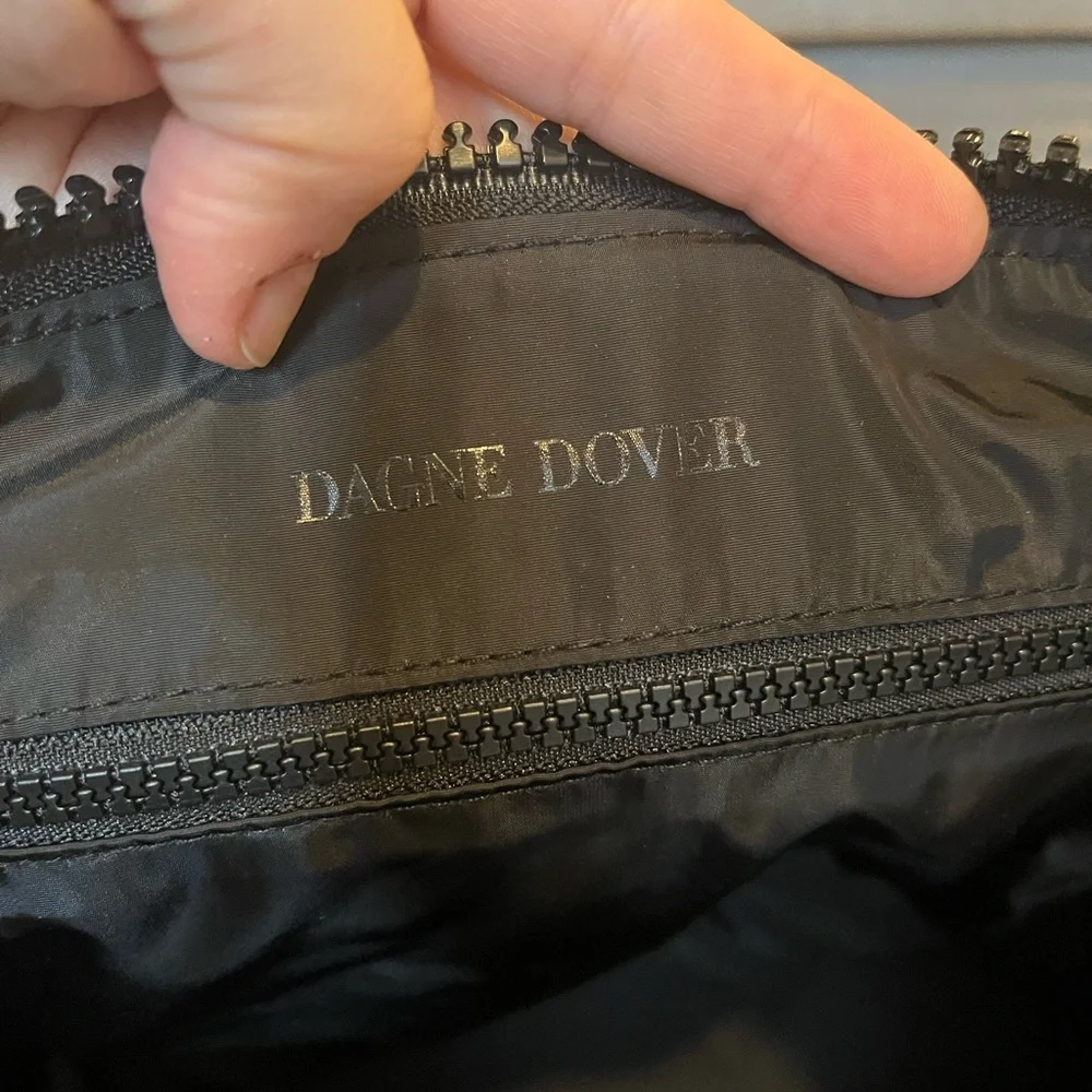 Dagne Dover Medium Landon Carryall Bag in Black